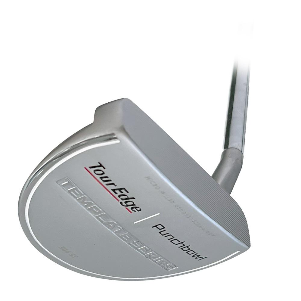 Tour Edge Template Punchbowl Silver Putter - Golf Club