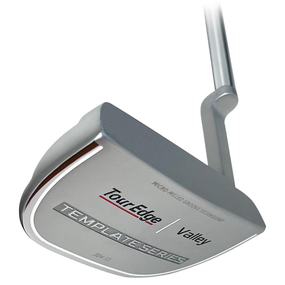 Tour Edge Template Valley Silver Putter - Golf Club