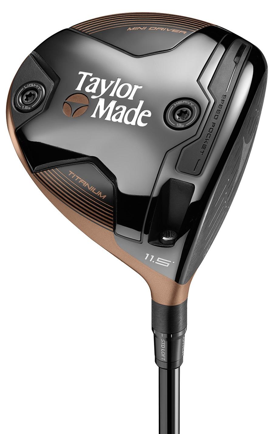 TaylorMade BRNR Mini Copper Driver - Golf Club