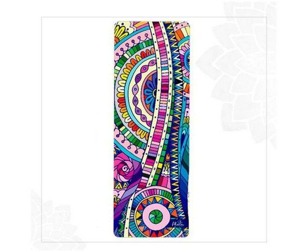 Refurbished BALI BEACH TOWEL unisex Eco-friendly beach gym camping towel sand free galaxy art made from recycled plastic bottles - Reebelo Canada