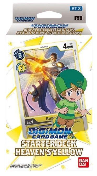 Bandai Digimon English Starter Deck Paradise TCG ST-3 - Yellow - Brand New