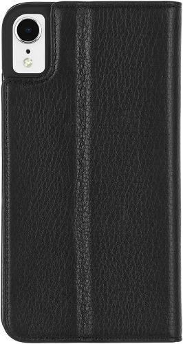 Case-Mate Wallet Folio Series Genuine Leather Phone Case for Apple iPhone XR