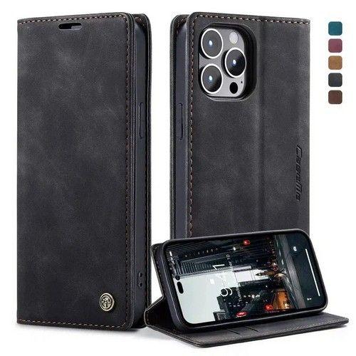 Refurbished Caseme Magnetic Flip PU Leather Wallet Case for iPhone 11 Pro Max - Reebelo Canada