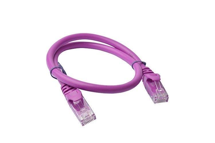 Refurbished 8Ware CAT6A Cable 0.25m (25cm) - Purple Color RJ45 Ethernet Network LAN UTP Patch Cord Snagless - Reebelo Canada