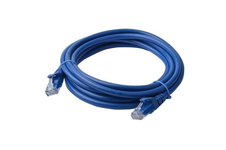 Refurbished 8Ware CAT6A Cable 3m - Blue Color RJ45 Ethernet Network LAN UTP Patch Cord Snagless - Reebelo Canada