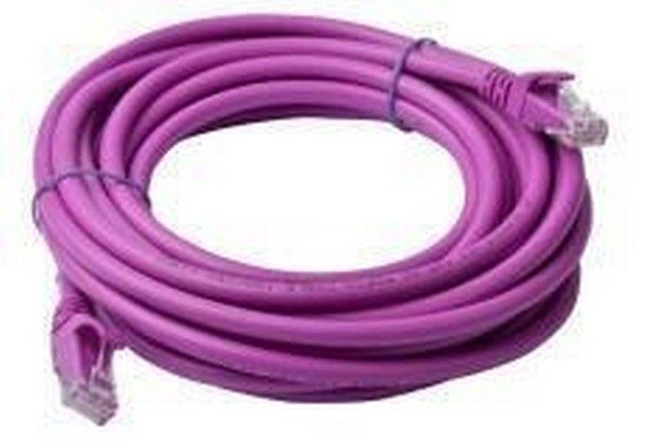 Refurbished 8Ware CAT6A Cable 5m - Purple Color RJ45 Ethernet Network LAN UTP Patch Cord Snagless - Reebelo Canada