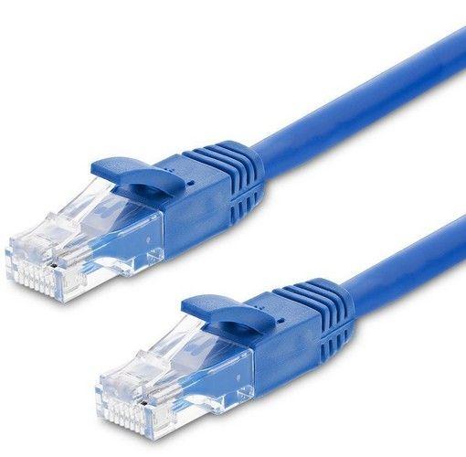 Refurbished Astrotek CAT6 Cable 0.25m / 25cm - Blue Color Premium RJ45 Ethernet Network LAN UTP Patch Cord 26AWG CU Jacket - Reebelo Canada