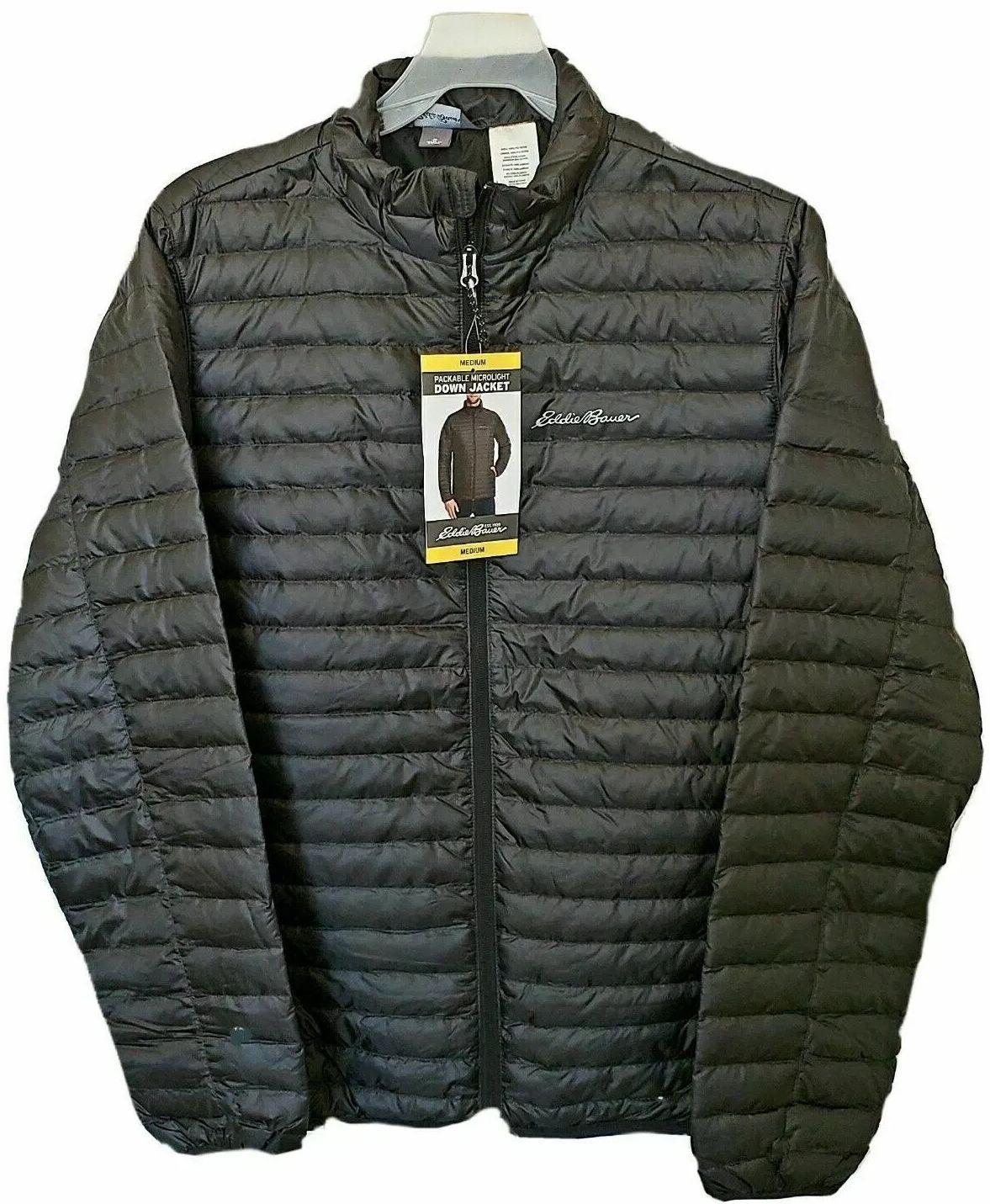 Refurbished Eddie Bauer Men's Packable Microlight Down Jacket XXL - Reebelo Canada