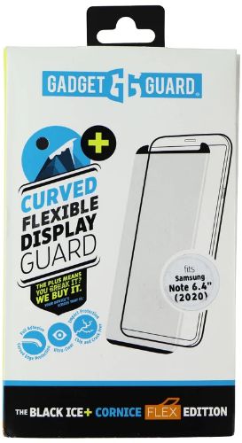Refurbished Gadget Guard Black Ice+ Cornice Flex Screen Protector for Galaxy Note 20 (5G) - Reebelo Canada