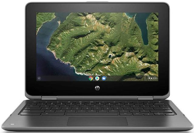 HP 11 x360 G2 EE Chromebook 11.6" Intel Celeron N3050 1.6GHz in Gray in Acceptable condition