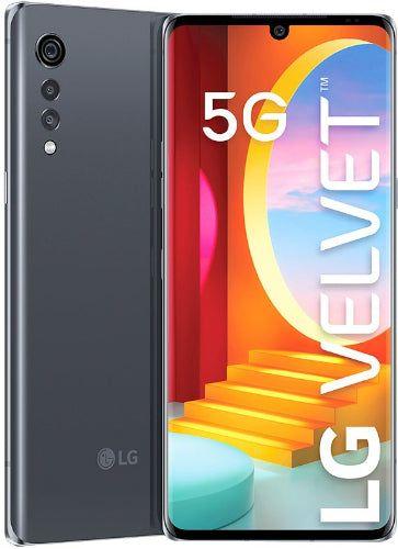 LG Velvet (5G) 128GB in Aurora Grey in Acceptable condition