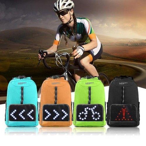 Refurbished Lightweight Cycling Backpack with LED Lighting indicators - Reebelo Canada