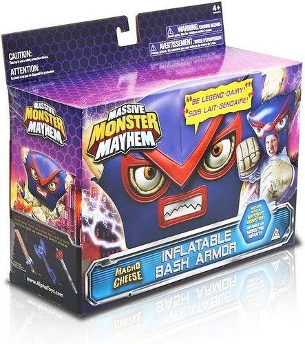 Refurbished Massive Monster Mayhem Inflatable Toy Bash Armour - MACHO CHEESE - Reebelo Canada