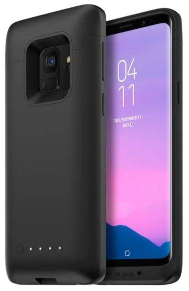 Mophie Juice Pack External Battery Phone Case with Wireless Charging for Samsung Galaxy S9