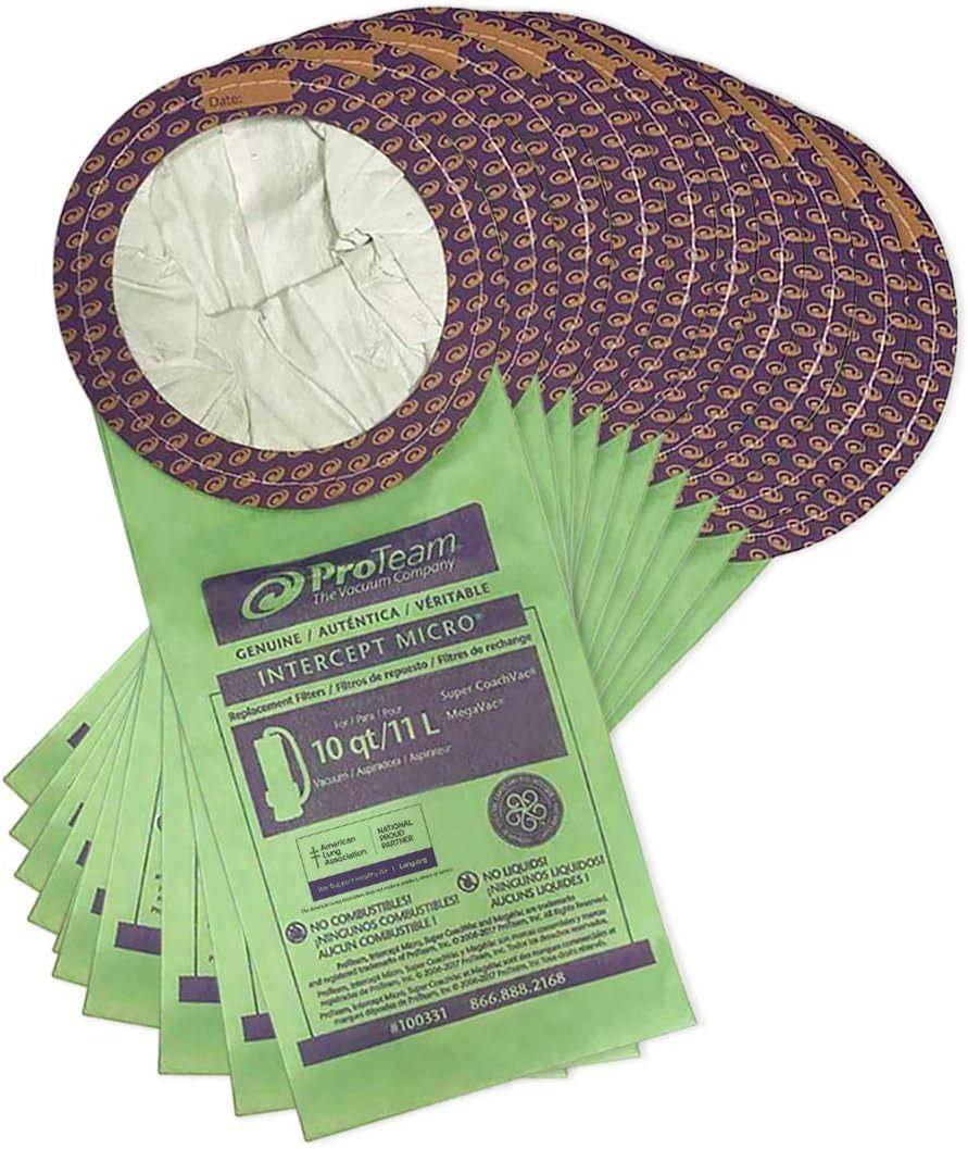 Refurbished ProTeam Pack of 10 Fits (Coachvac | Super Coachvac | Megavac) - Reebelo Canada