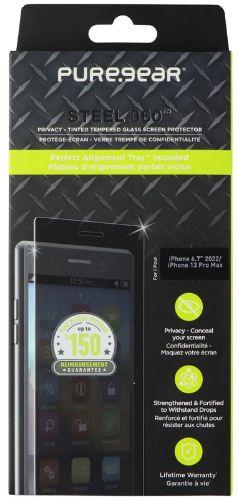 Refurbished PureGear Steel 360 Privacy Glass Screen Protector for Apple iPhone 14 Plus/13 Pro Max - Reebelo Canada