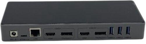 Refurbished QGeeM USB 3.0 Single 4K/Dual HDMI DisplayPort 4K Docking Station QG-D6901 - Reebelo Canada