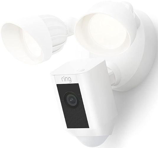 Ring Floodlight Cam Wired Plus with motion-activated 1080p HD Video