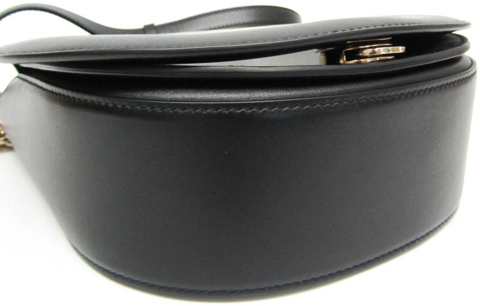 Refurbished Salvatore Ferragamo Gancini Leather Handbag Shoulder Bag - Reebelo Canada
