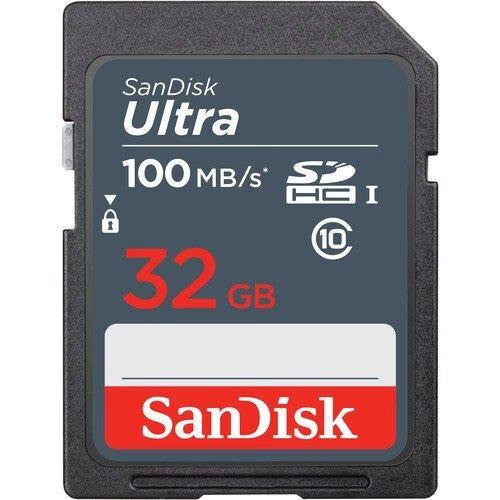 Refurbished SanDisk Ultra 32GB SDHC SDXC SD C10 Memory Card (100MB/s) - Reebelo Canada