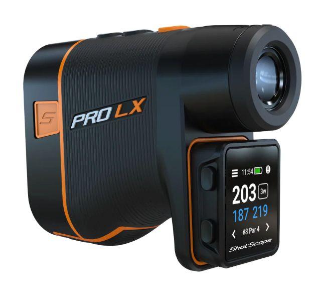 Shot Scope PRO LX+ (2nd Gen) Laser Rangefinder with GPS Attachment - Orange - Excellent