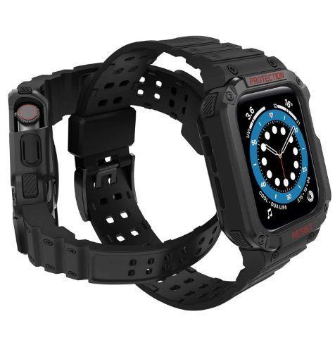 Refurbished Tough On Rugged Protection Watch Band with Case for Apple Watch 42/ 44/ 45mm - Reebelo Canada