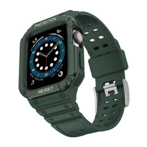 Refurbished Tough On Rugged Protection Watch Band with Case for Apple Watch 42/ 44/ 45mm - Reebelo Canada