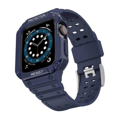 Refurbished Tough On Rugged Protection Watch Band with Case for Apple Watch 42/ 44/ 45mm - Reebelo Canada