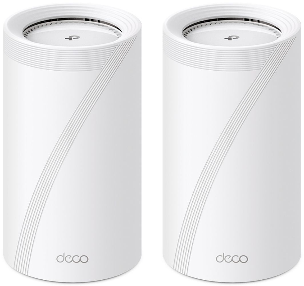 TP-Link Deco BE85 BE22000 Tri-Band Whole Home Mesh WiFi 7 System (2-Pack)