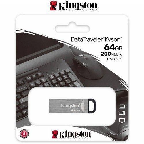 Refurbished Kingston technology USB Drive 64GB Data Traveler USB 3.2 Kyson Flash Drive Memory Stick PC - Reebelo Canada
